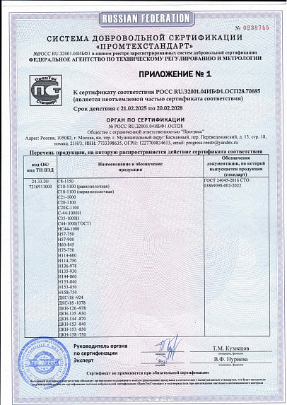 Сертификат соответствия ДеКа ГОСТ СТО